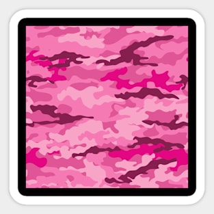 Camo Seamless Pattern Sticker